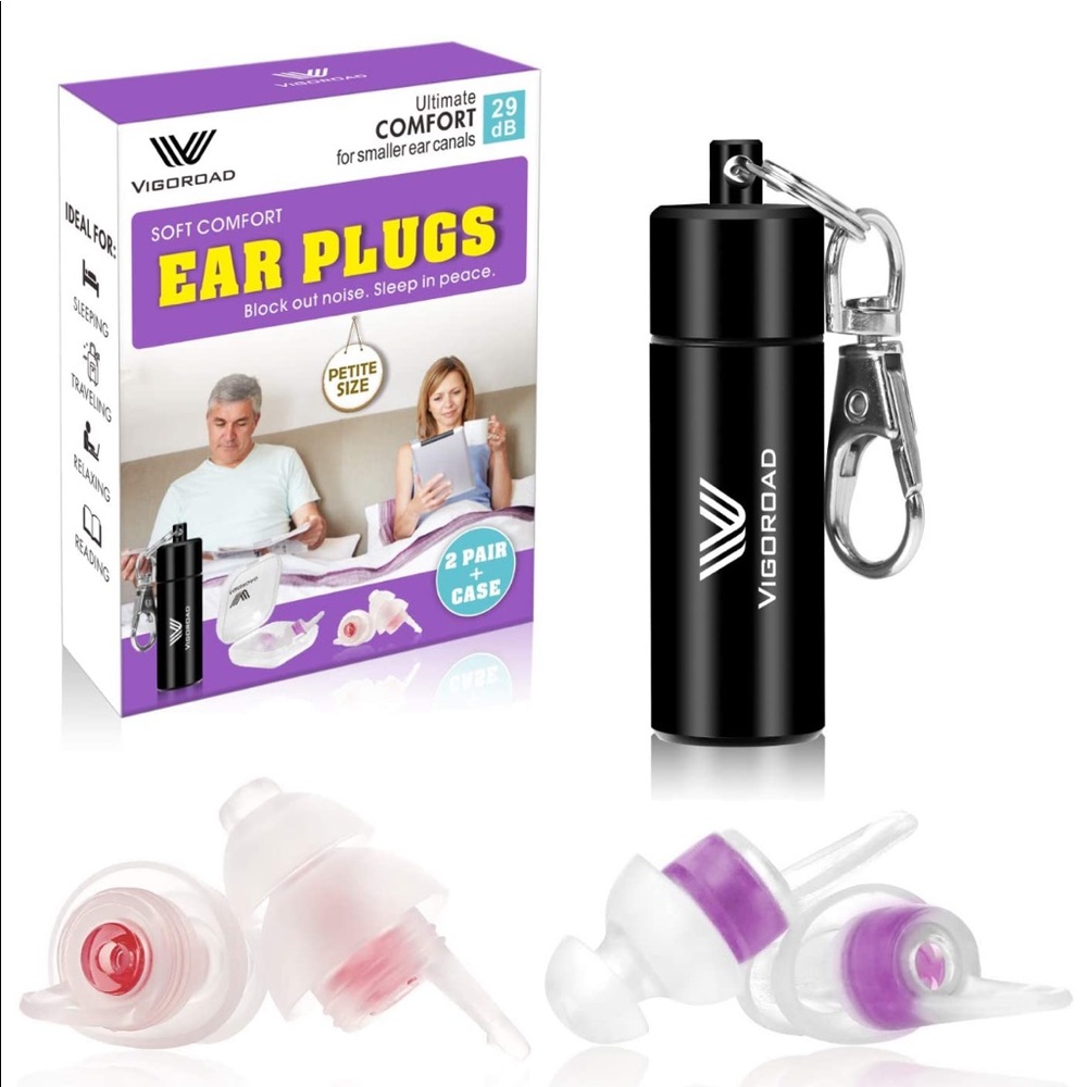 Sound Blocking Earplugs for Small Ear Canals